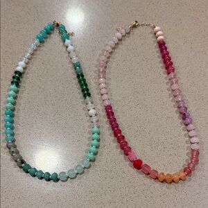 Multicolor Beaded Necklace Set